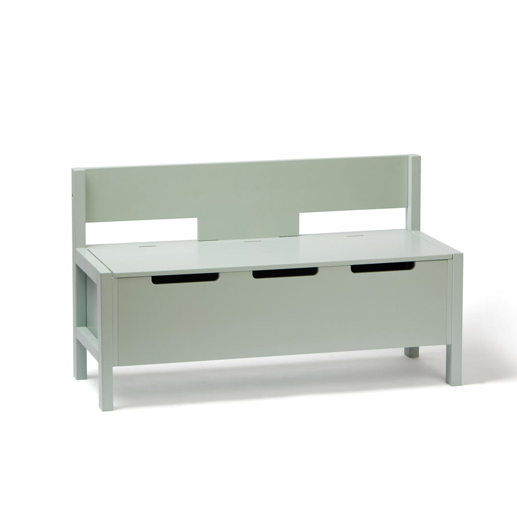 Bank met opbergruimte - Lichtgroen