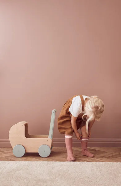 Wooden doll carriage - Nature - Kid's Concept