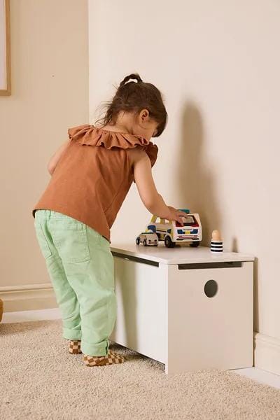 Bank met opbergruimte Star - Chest White