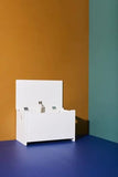 Bank met opbergruimte Star - Chest White