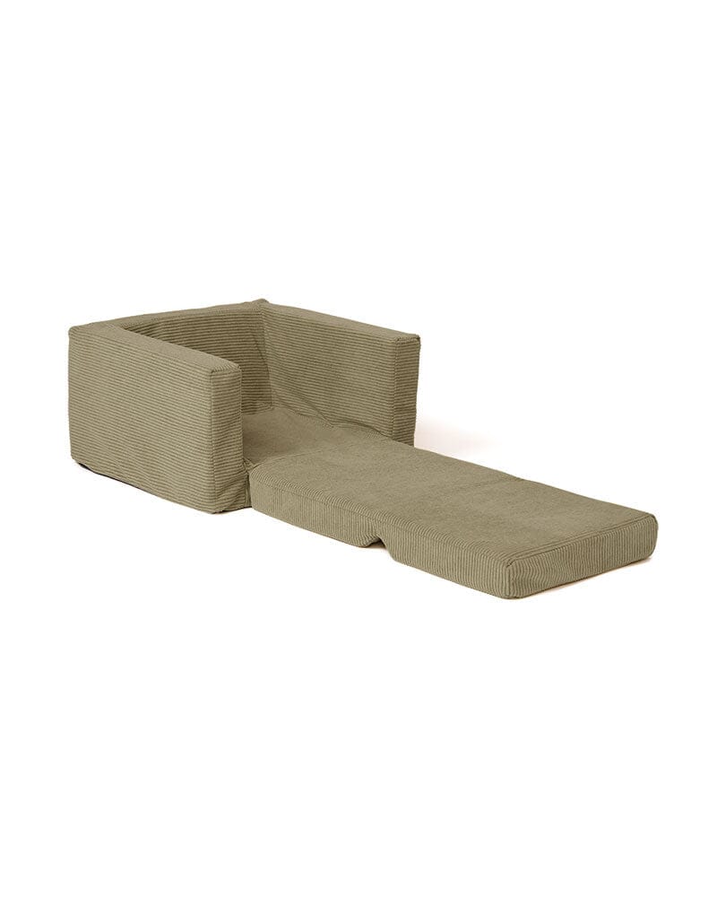 Foldable armchair - Green - Kid's Concept