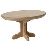 Ovalen koffietafel voor muizen