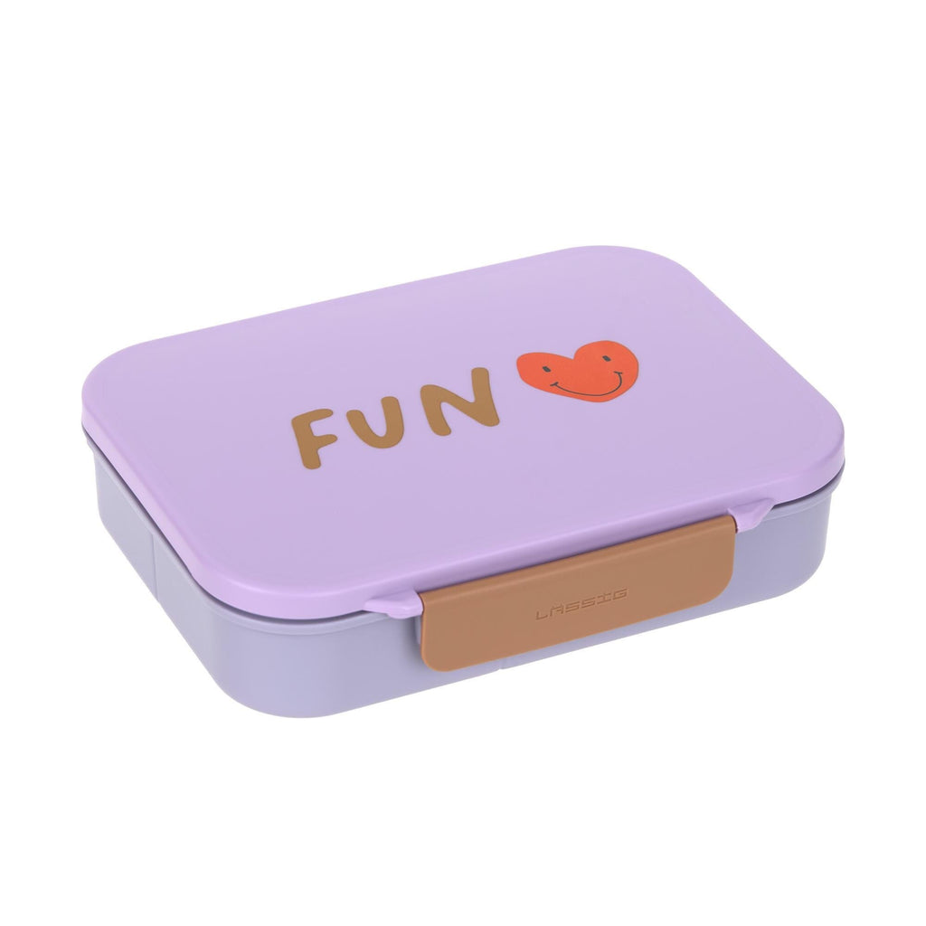 Bento-lunchbox - Little Gang - Heart Lilac
