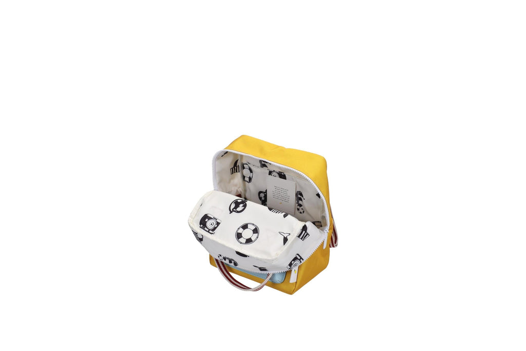 Rugzak small - Envelope Submarine yellow