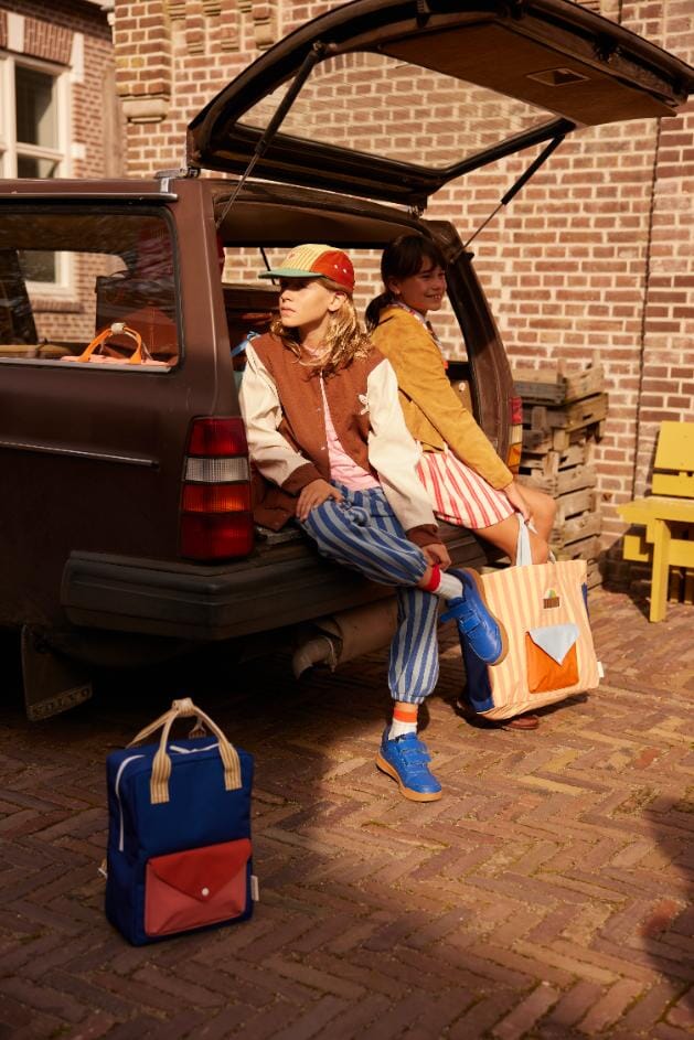 Rugzak medium - Wonders Envelope Ned blue