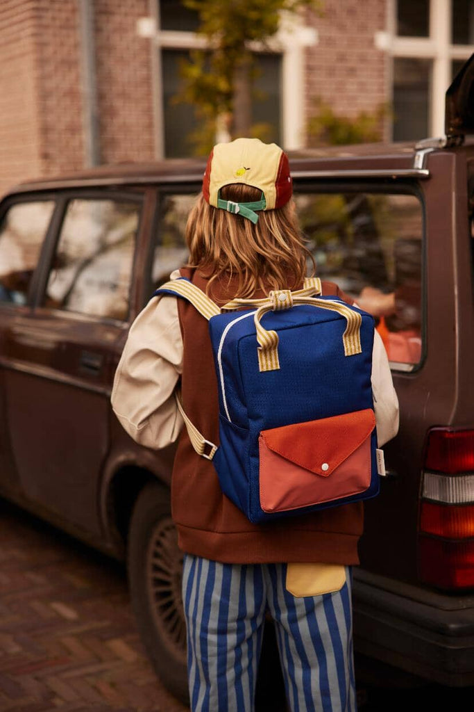 Rugzak medium - Wonders Envelope Ned blue