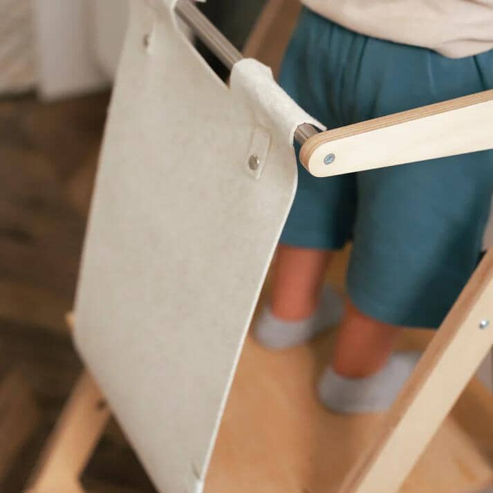 Sicherheitsnetz für Step'N'Fold Lernturm - Grau - Ette Tete