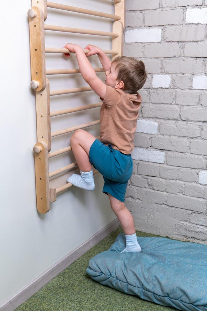 Muurbevestiging voor klimrek - Frame-to-Wall Kit - Zwart