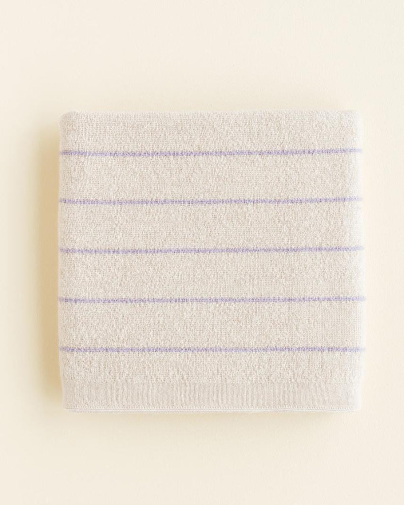 Deken Harry - Cream / Lilac