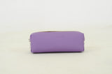 Lederen pennenzak - Purple