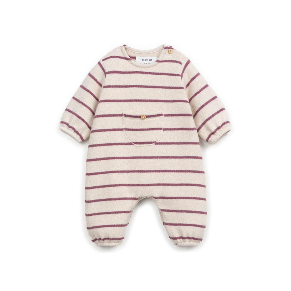 Gestreepte jersey jumpsuit - Amora