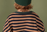 Rel Sweater - Navy Stripe