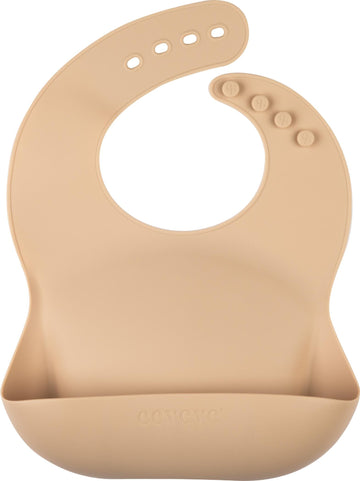 Silicone Slabbetje - Mocha Dark - Eeveve