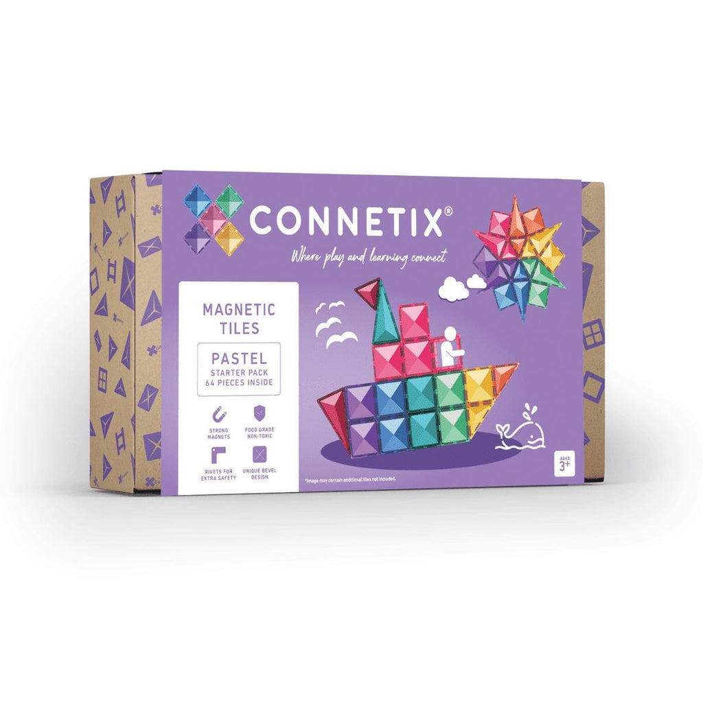 64 pieces - Pastel - Starter Pack - CONNETIX