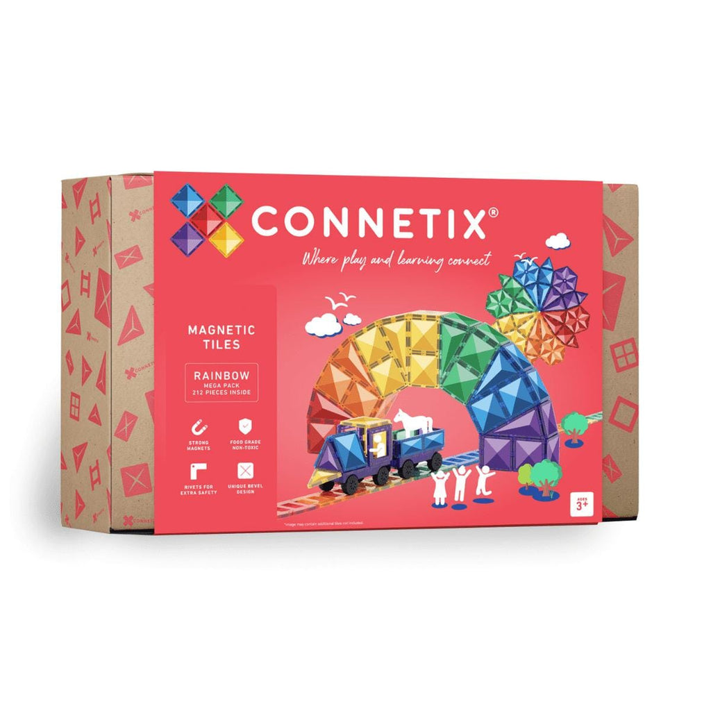 212 pieces - Rainbow - Mega Pack - CONNETIX