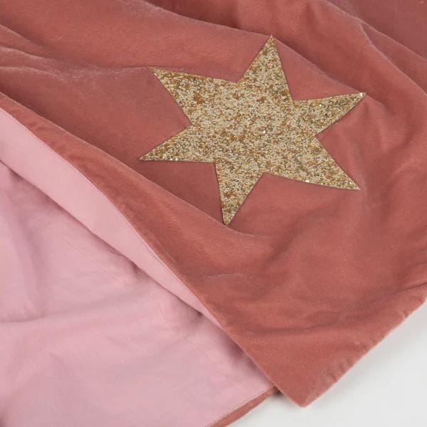 Fluwelen Tovenaarskostuum - Roze