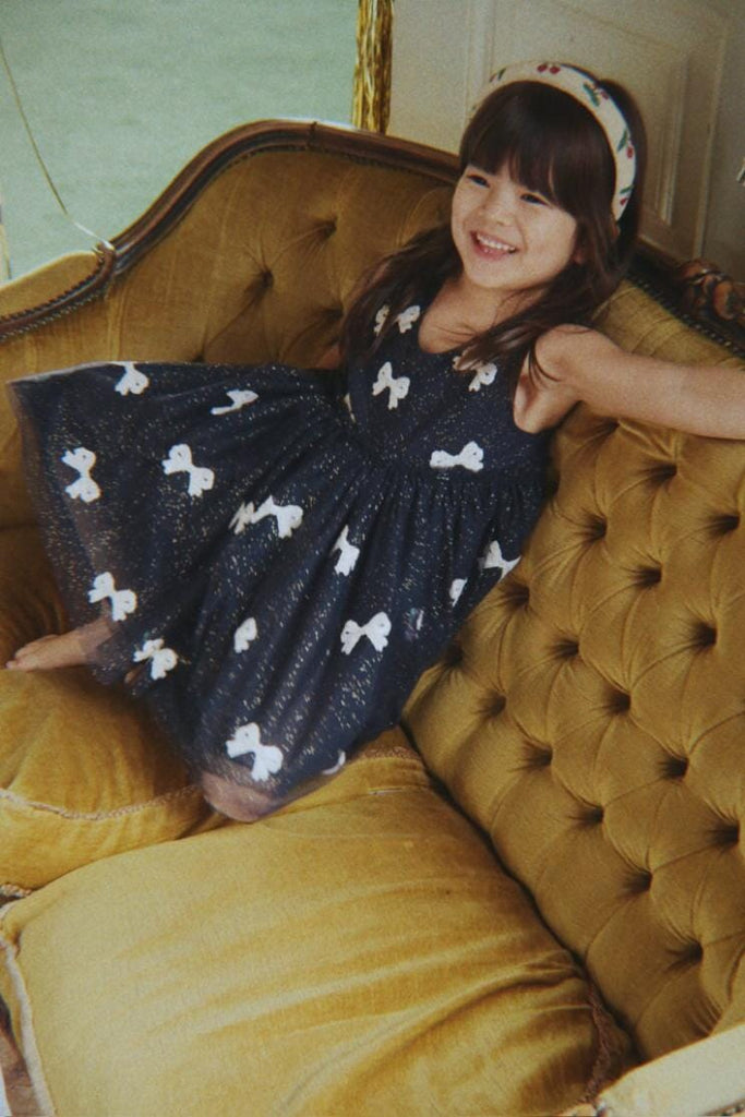 Yvonne jurk - Bowie night sky sequin