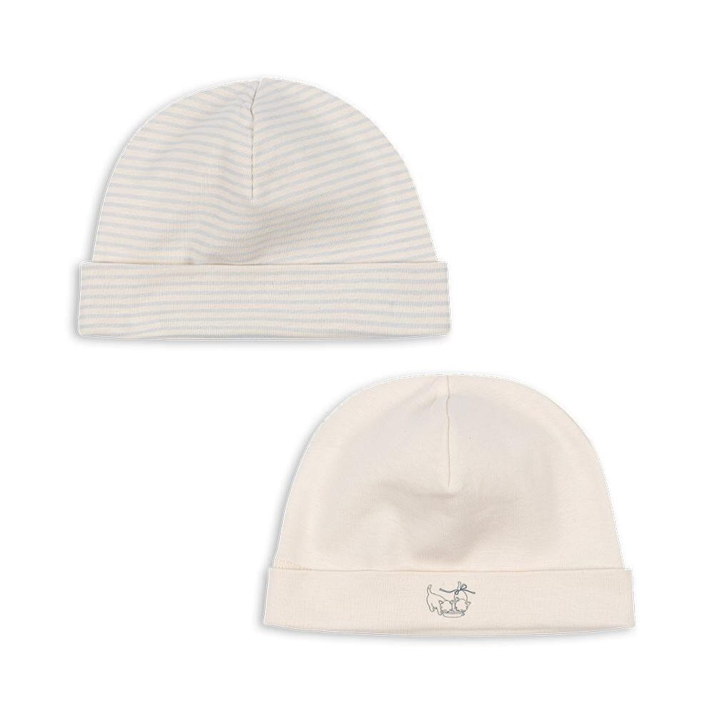 Set van 2 Fio babymutsen - Blue Mix