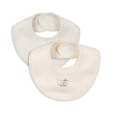 2-pack slabbetjes Fio Stripe - Blue Mix