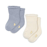 2-pack terry sokken - Gray Dawn