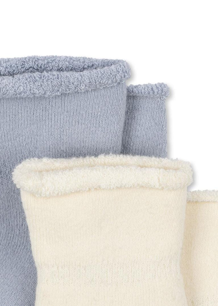 2-pack terry sokken - Gray Dawn