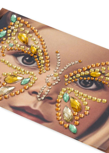 Vlinder gezichtsjuwelen - Lemonade