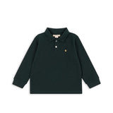 Florian Longsleeve Polo - Pine Grove
