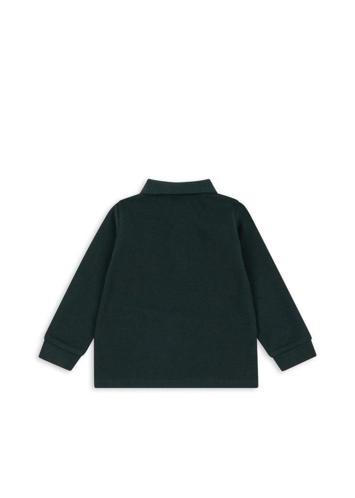 Florian Longsleeve Polo - Pine Grove
