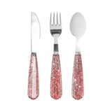 Glitter cutlery - Sparkling Blush - Konges Slojd