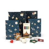 Kerstkalender met 24 cadeautjes - Blue