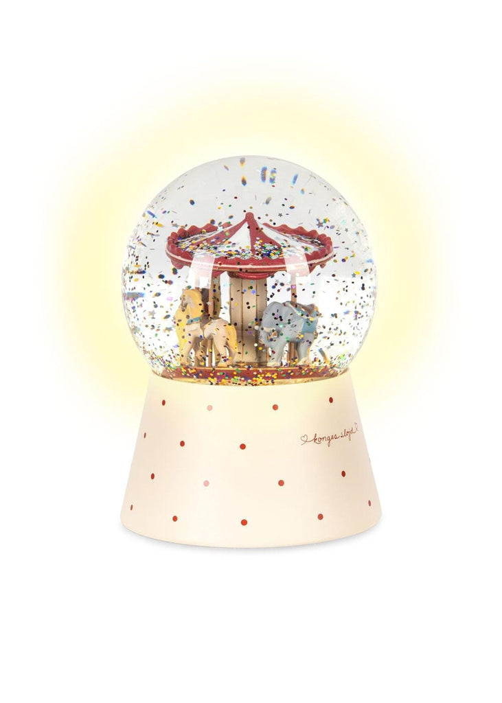 Sneeuwbol met lampje