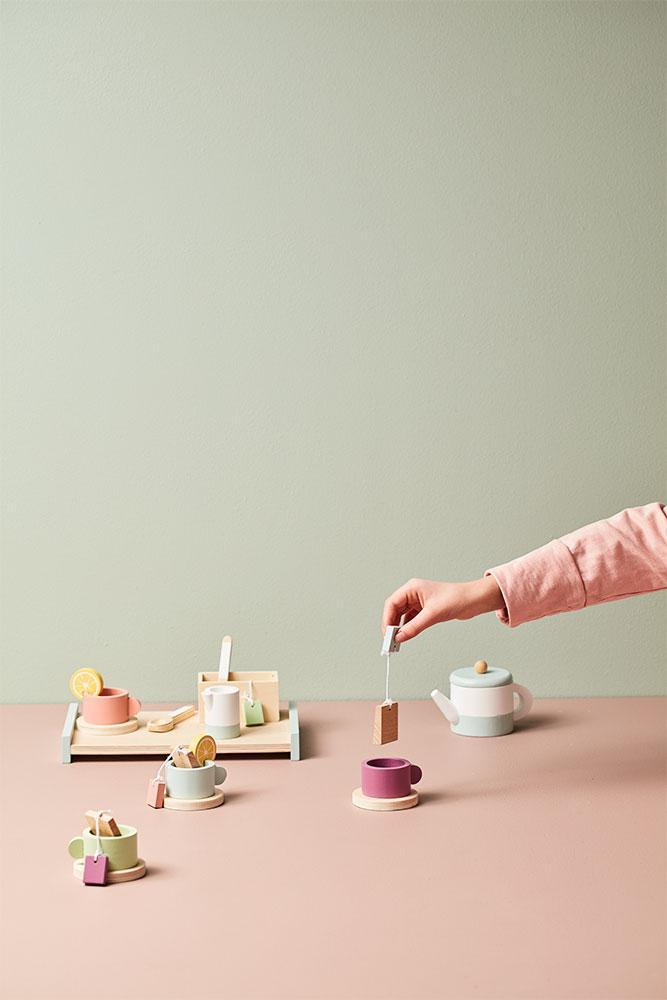 Kid's Concept - Houten Thee set - Bistro