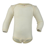 Wool romper with long sleeves - Natural - Engel Natur