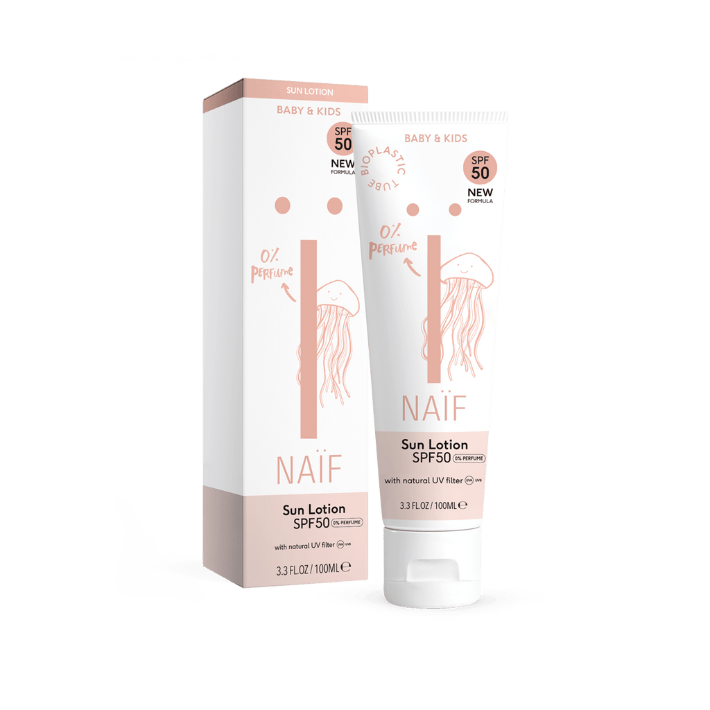 Zonnecreme zonder parfum SPF 50 100ml - Naïf