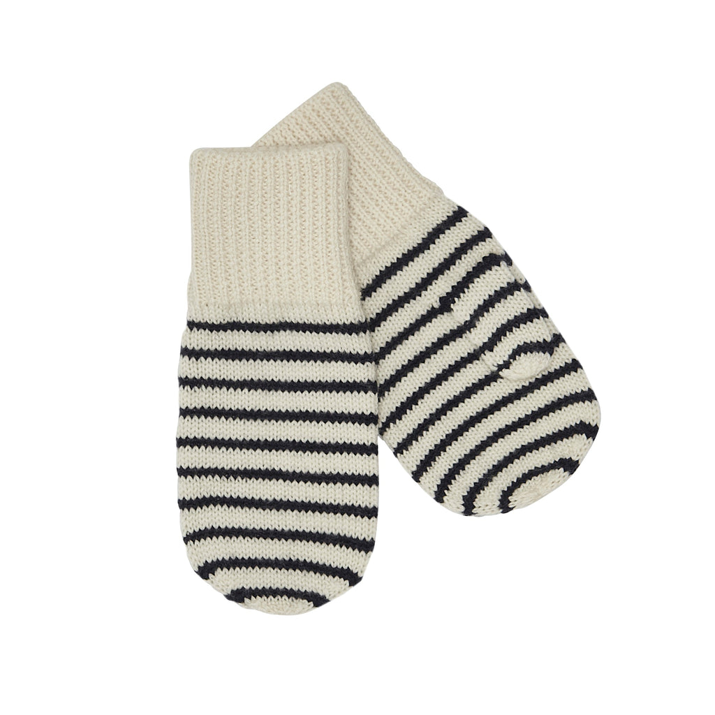 Wanten - ecru/dark navy - FUB