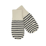 Wanten - ecru/dark navy - FUB