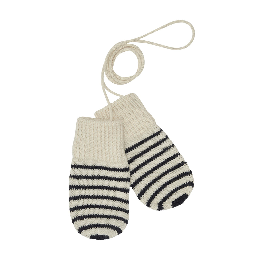 Wanten - ecru/dark navy - FUB