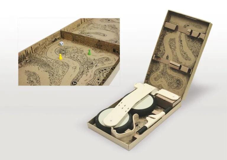 Laufrad aus Holz – Braun – Choppy