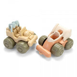 Spielzeug race car und Jeep BIOplastic Sugarcane - Set von 2 - Dantoy