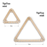 Wooden balance beam - Balance Beam TipiToo mini - Wooden - Ette Tete