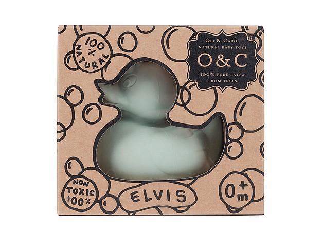 Oli & Carol - Badspeeltje eend pastel - Mint