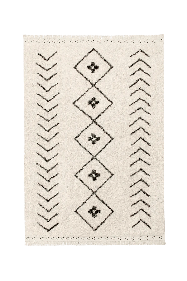 wasbaar tapijt - bereber rhombs - Lorena Canals