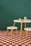 Stoel en tafel set - wit