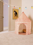 Play Tent - Check Apricot - Kid's Concept 