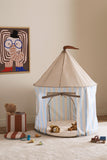 Play Tent - Stripe Light Blue - Kid's Concept 