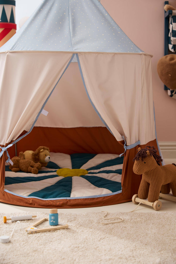 Play Mat - Circus Teal - Kid's Concept 