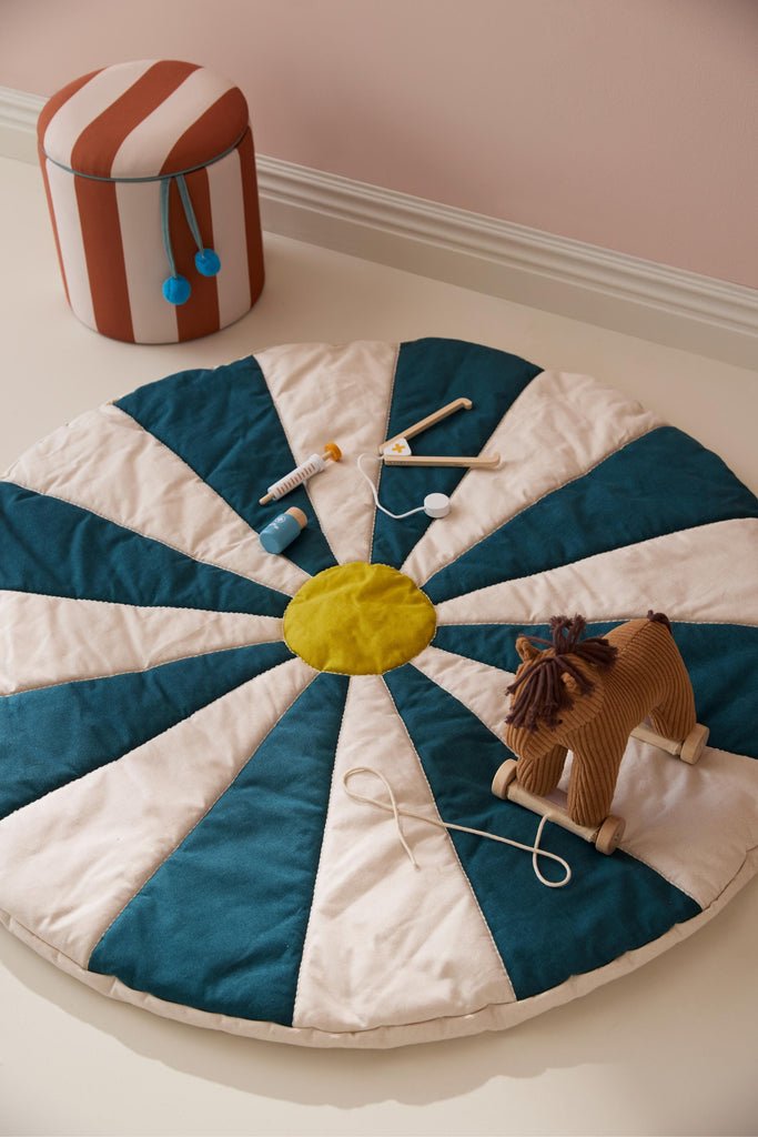 Play Mat - Circus Teal - Kid's Concept 