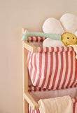 Wandrek textiel - Stripe Clay Pink - Kid's Concept