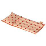 Air mattress with polka dots for mice - Red - Maileg