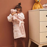 Badjas badstof - Soft Pink - Meyco